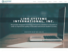 Tablet Screenshot of link-systems.com